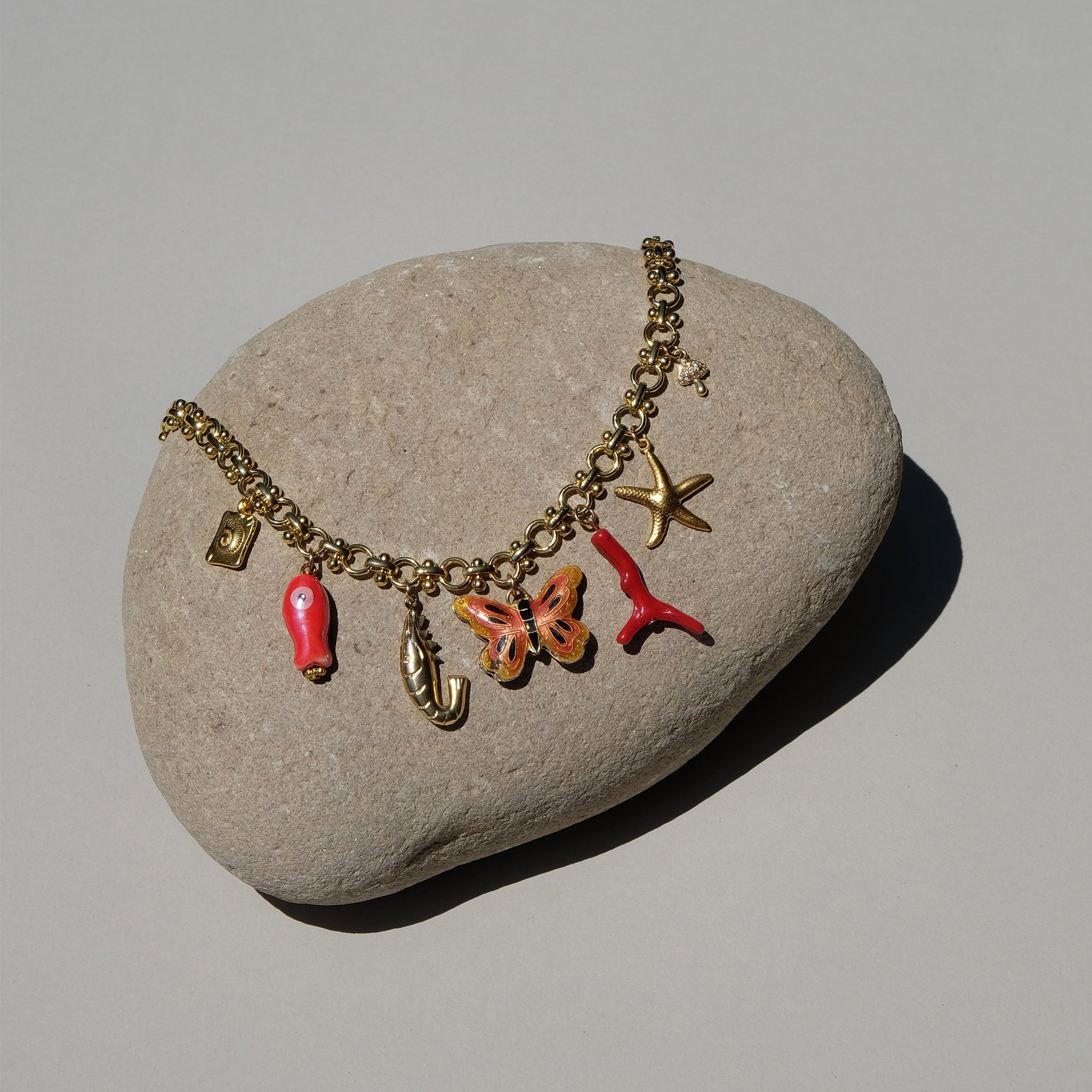 European Summer Charm Necklace