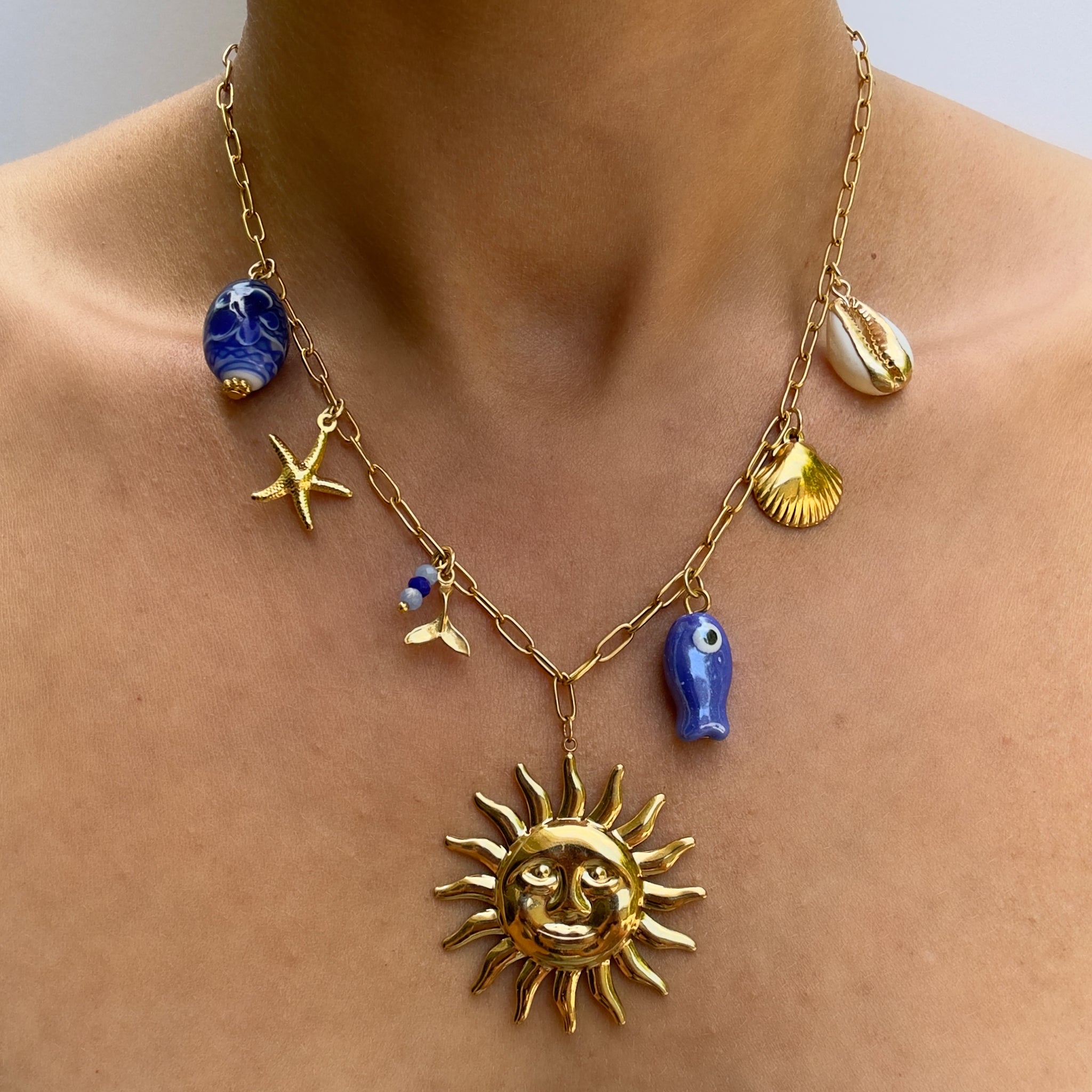 Milos Charm Necklace